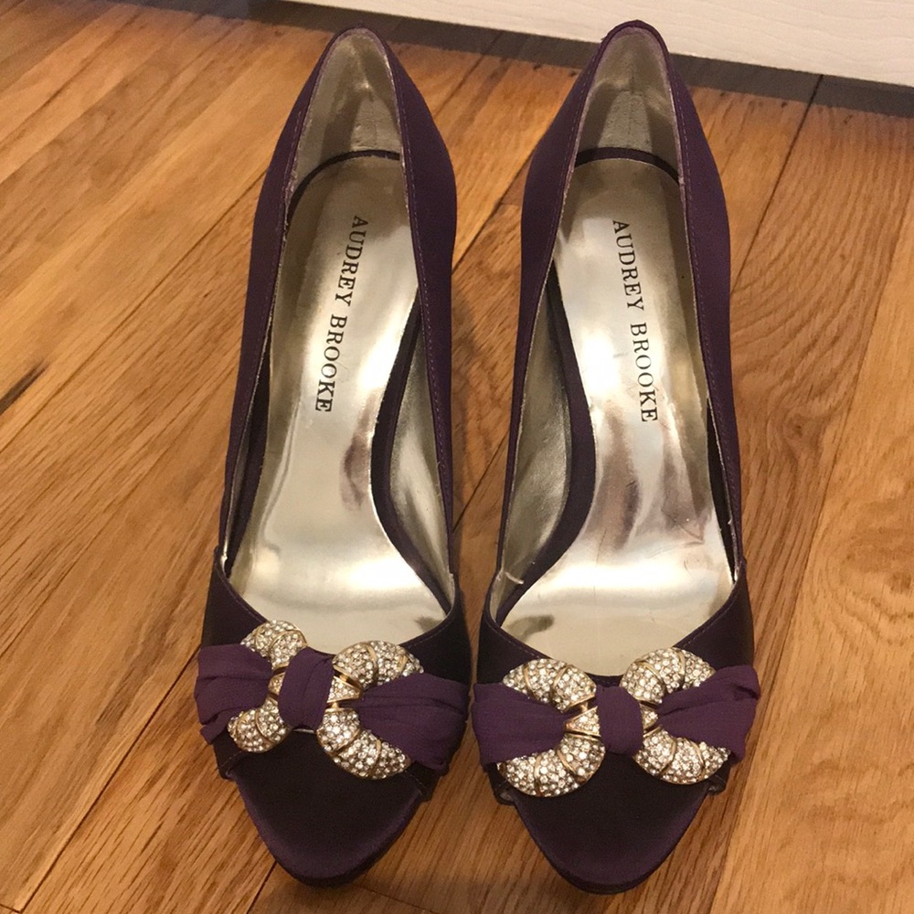 Audrey Brooke Heels-Worn Once